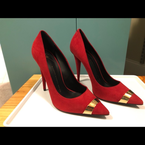 Giuseppe Zanotti Shoes - Giuseppe Zanotti Red Stilettos. Size 40